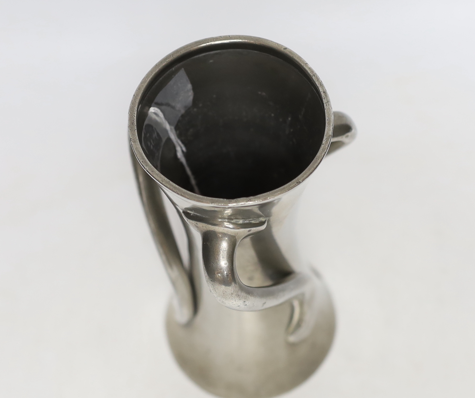 A Liberty pewter vase, stamped ‘Tudric 030’ to base, 18cm